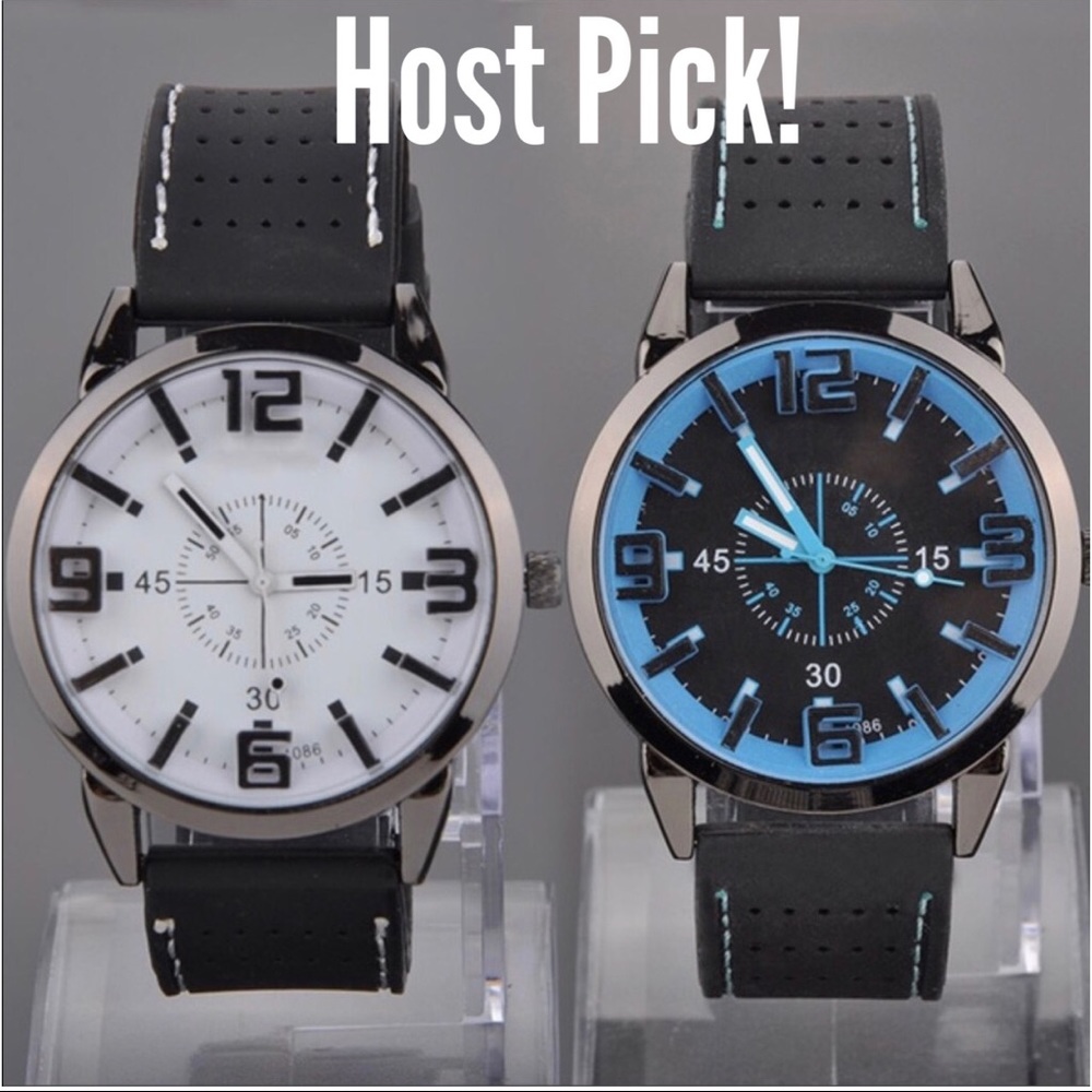Men's Fashion Sports Watch ⌚️ with a Silicone Band